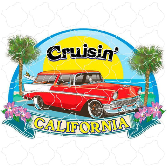 California Cruisin Red Wagon