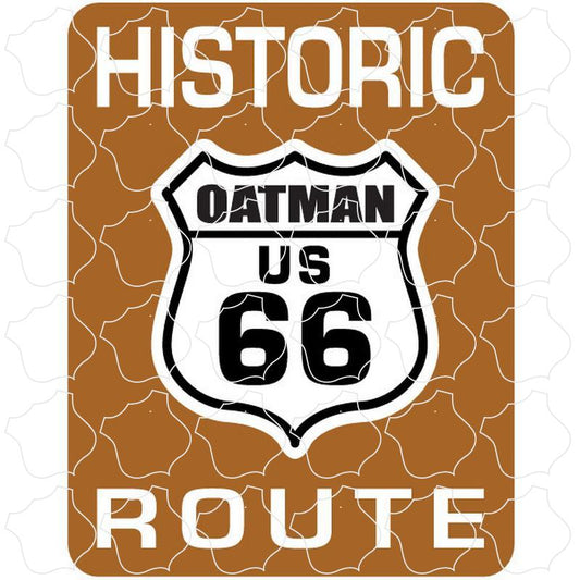 Oatman, AZ Historic Route 66 Brown