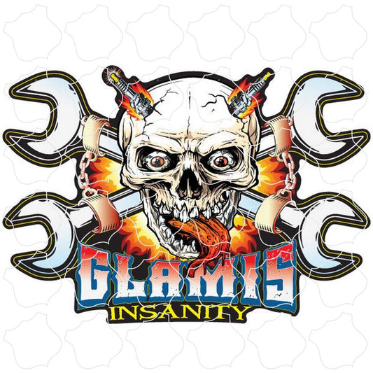 Glamis Insanity Skull and Cross-Wrenches