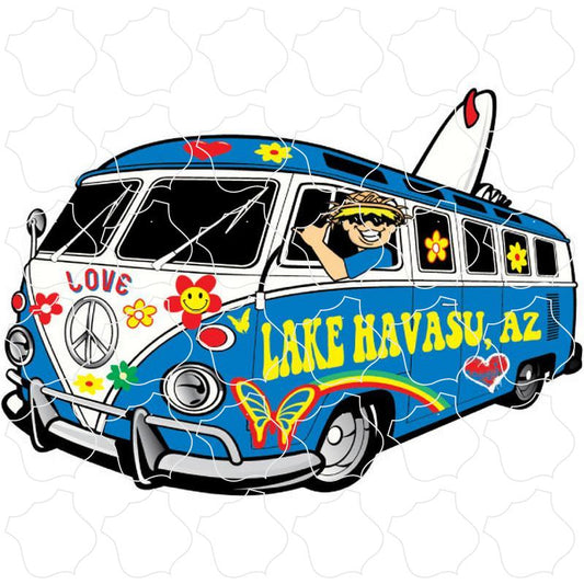 Lake Havasu, AZ Hippie Bus