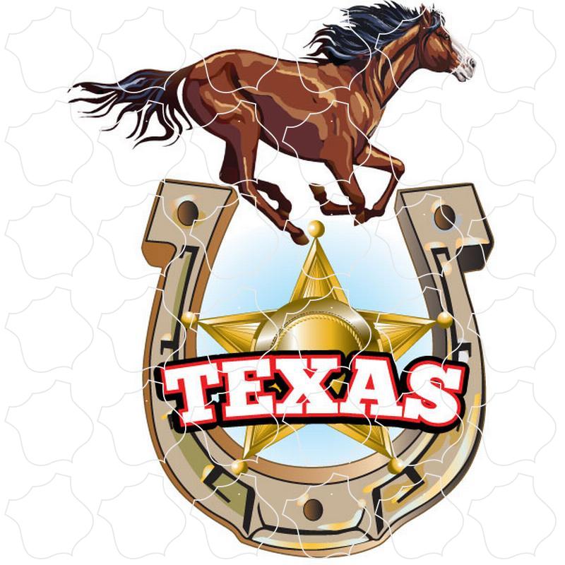Texas Horseshoe Horse