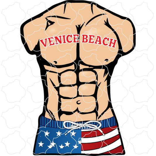 Male Torso 6 Pack Venice Beach, CA Male Torso 6 Pack