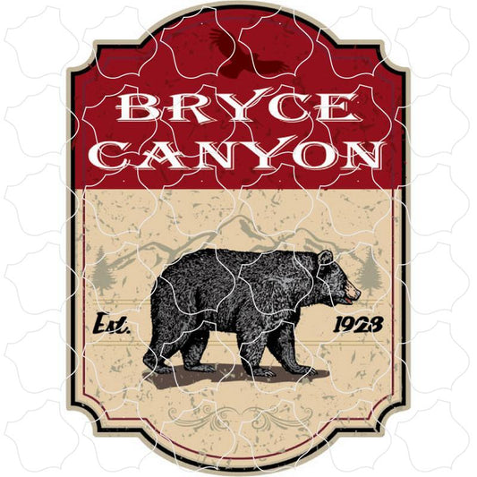 Bryce Canyon Red Bear Sign