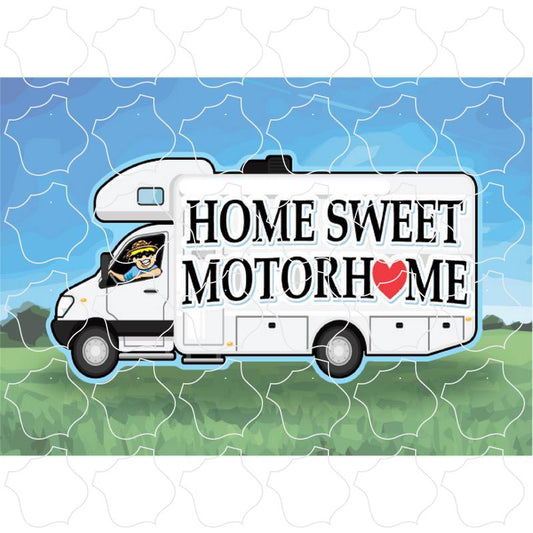 Novelty Home Sweet Motor Home