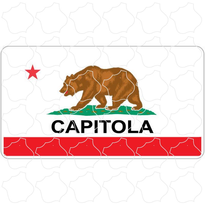 California Flag Capitola California Flag