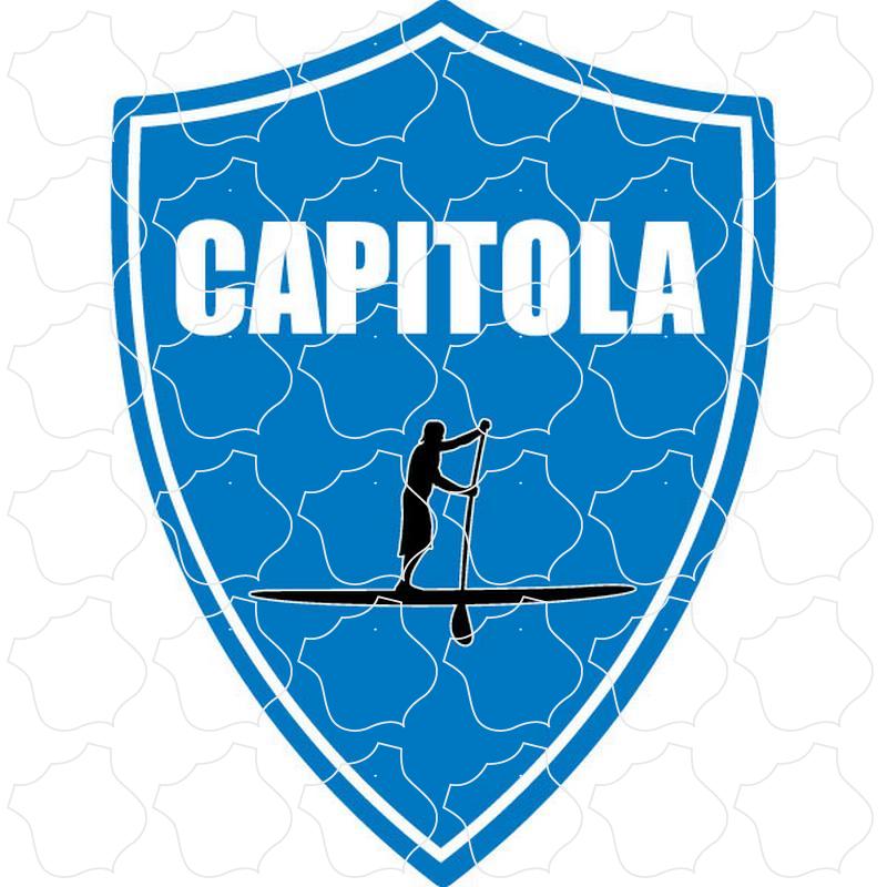 Capitola Standup Paddle Board Blue Shiel Capitola, CA Standup Paddle Board Blue Shield