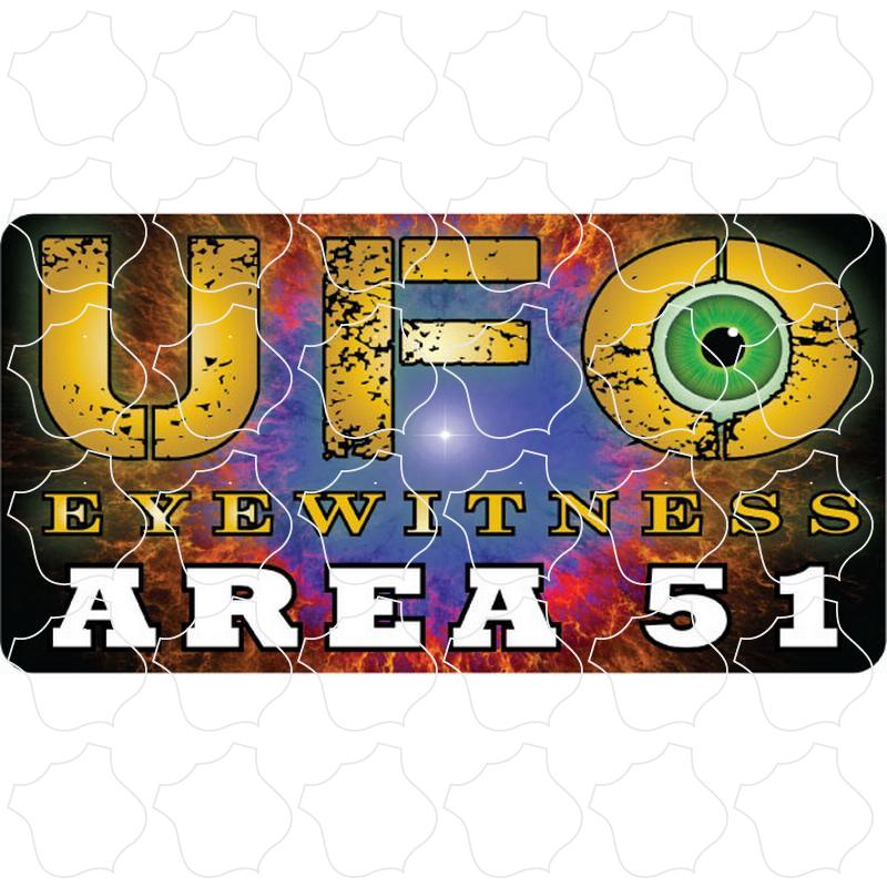 Area 51 Colorful UFO Eyewitness