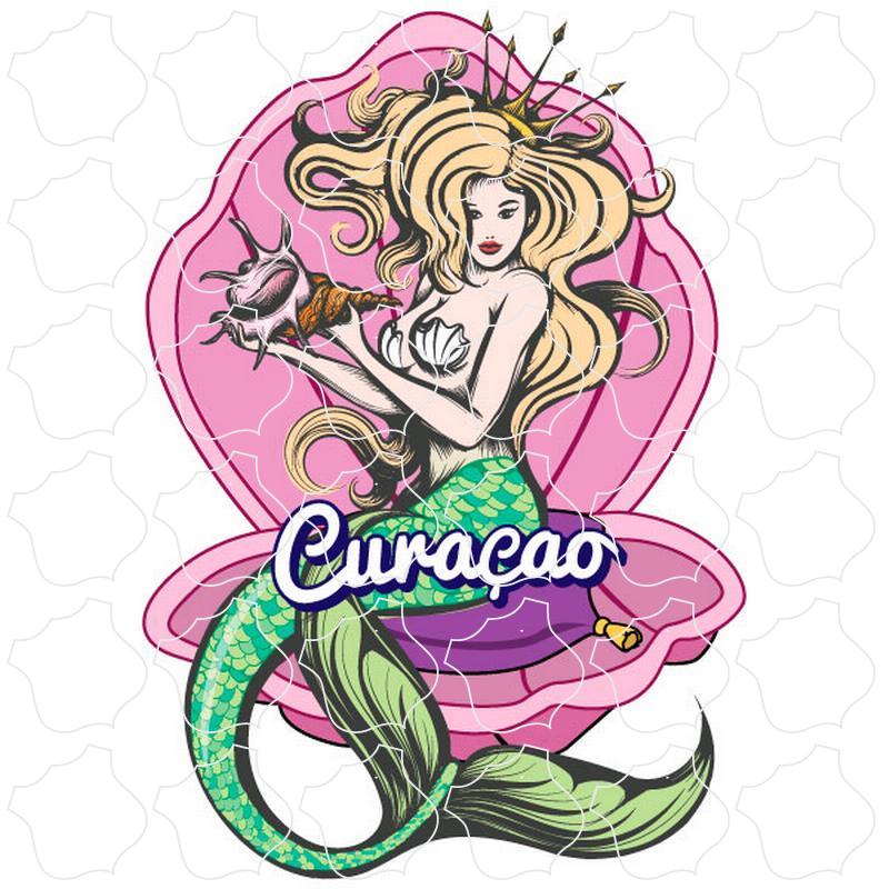 Curacao Mermaid In Shell