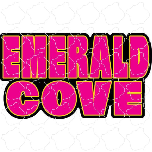 Hot Pink Block Letters Emerald Cove Hot Pink Block Letters