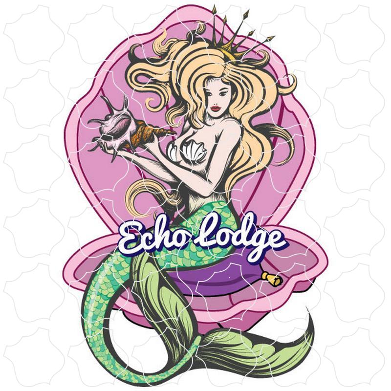 Echo Lodge Mermaid in Shell