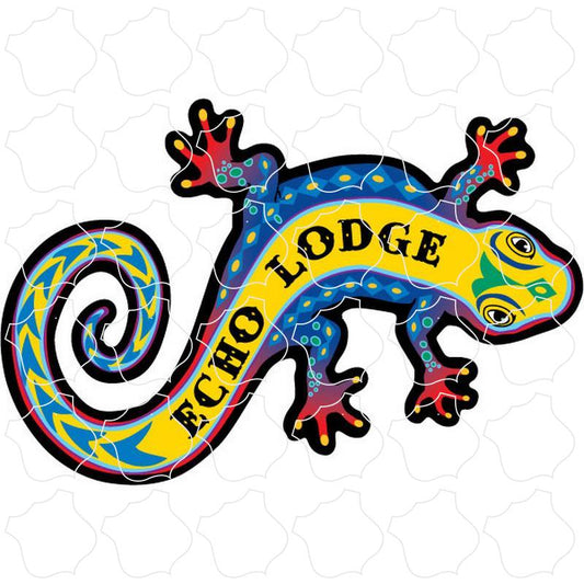 Echo Lodge Colorful Gecko