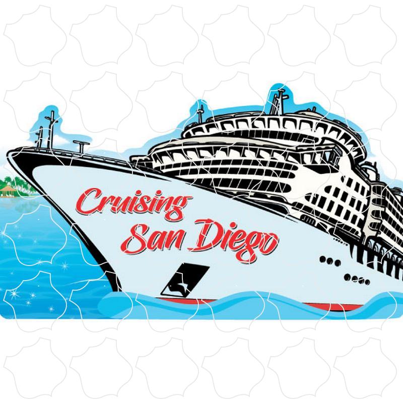 San Diego White Cruise Ship