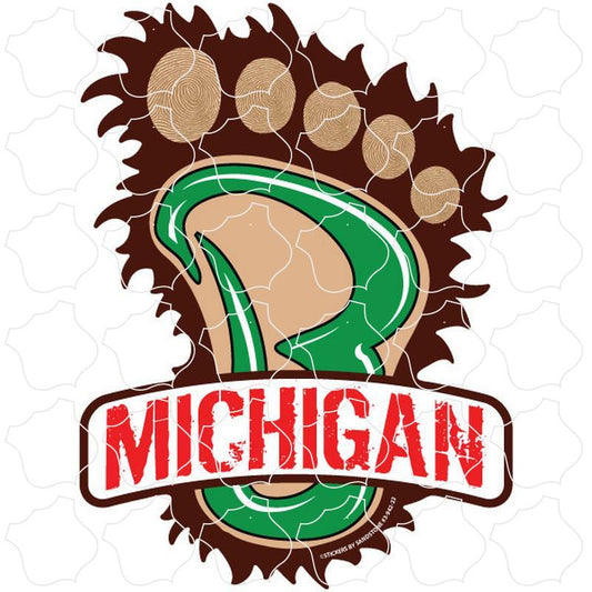 Michigan Bigfoot Foot