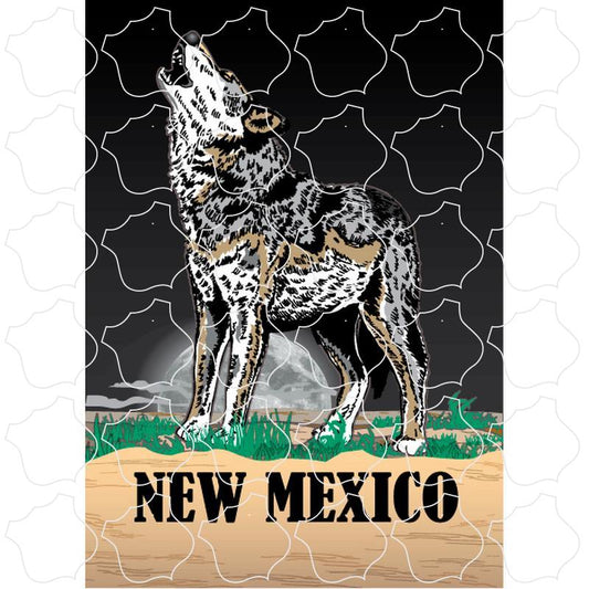 New Mexico Howling Wolf