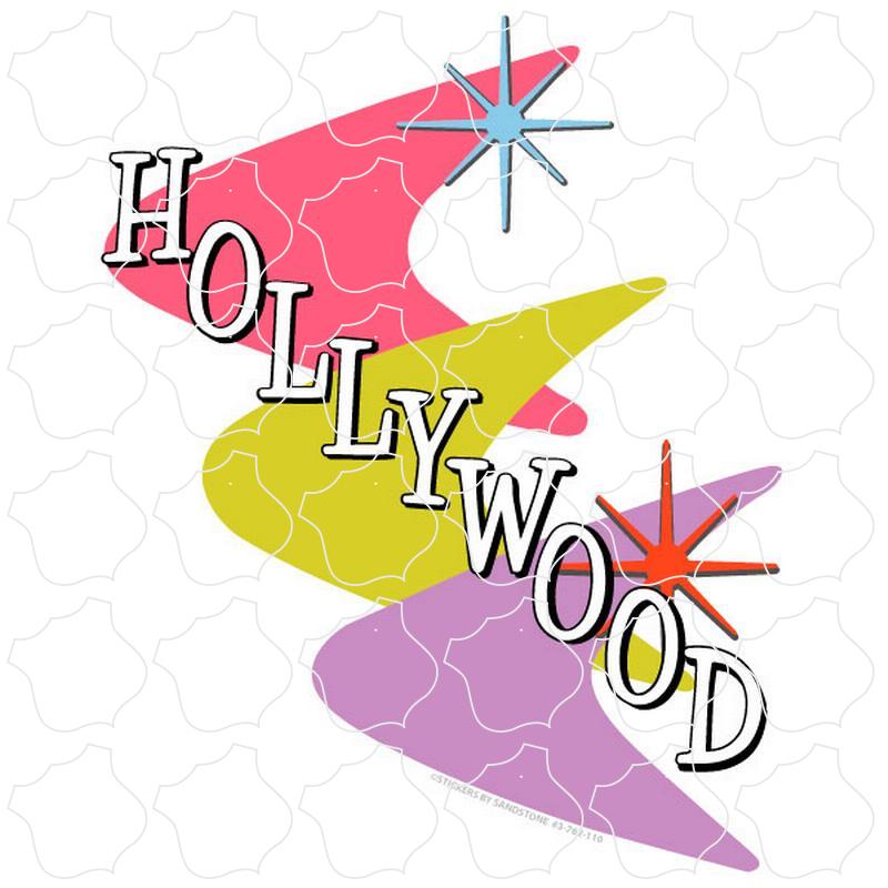 Hollywood Retro Boomerang