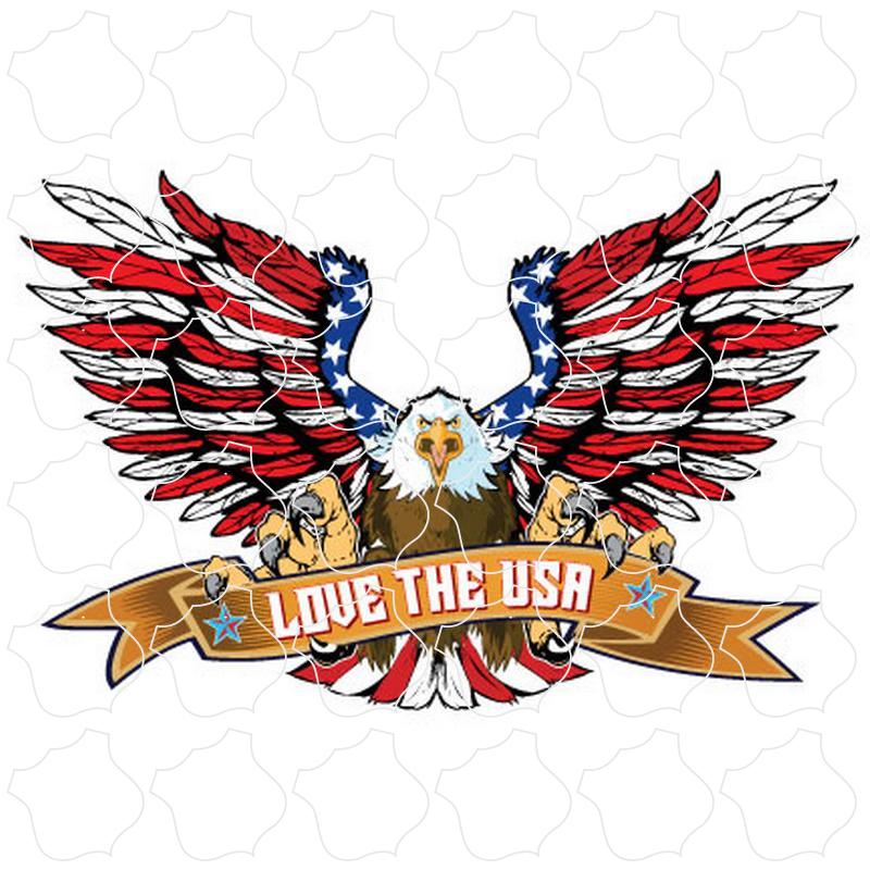 Love the USA Love the USA Eagle