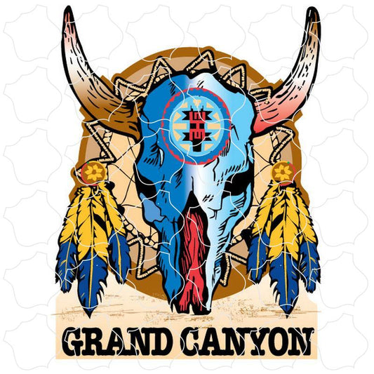 Grand Canyon, AZ Skull Dream Catcher