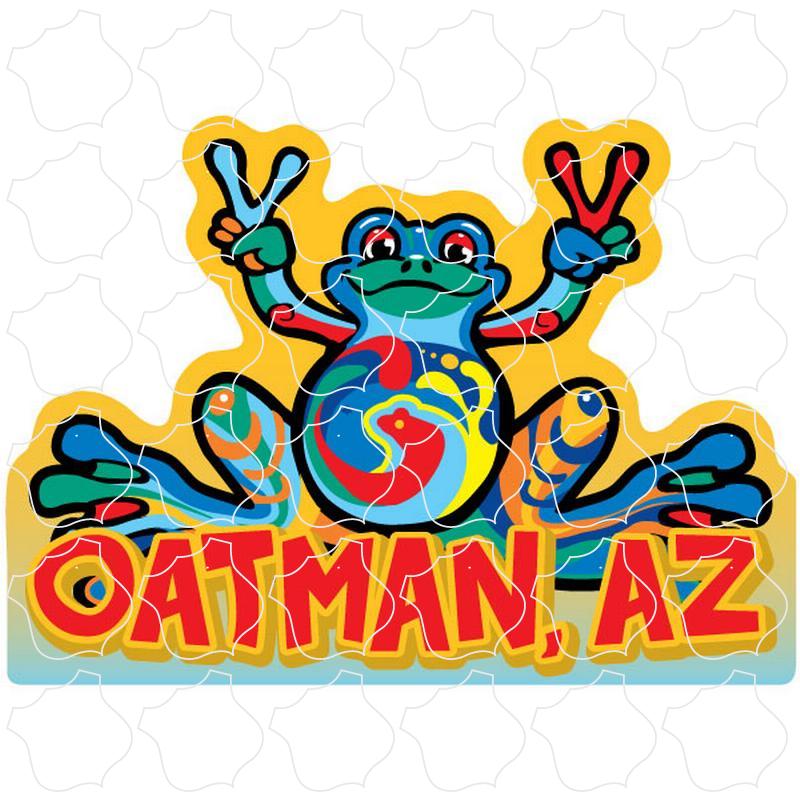 Oatman, AZ Peace Frog