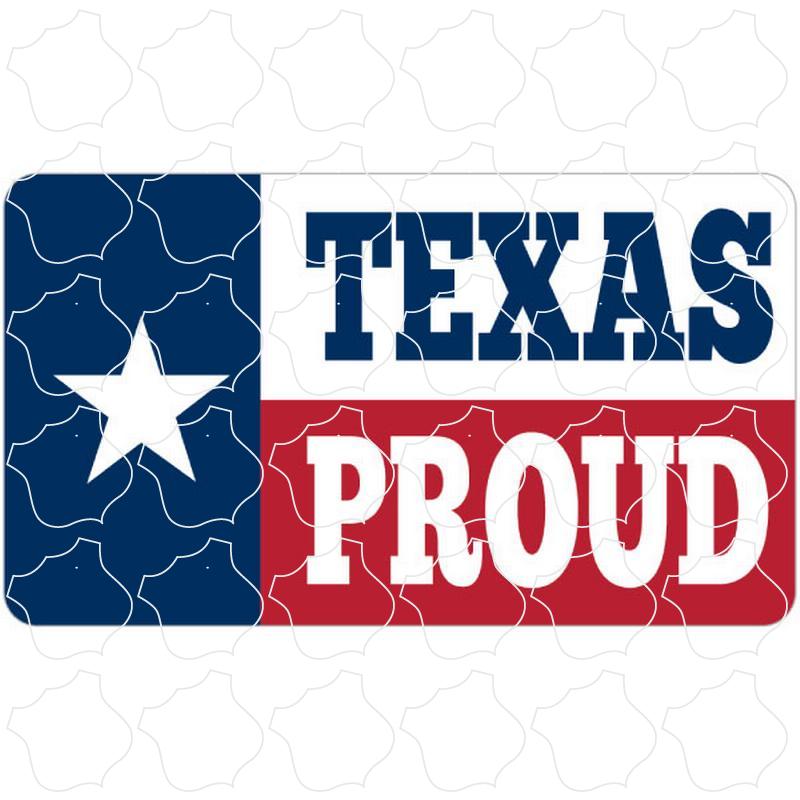 Texas State Proud Flag