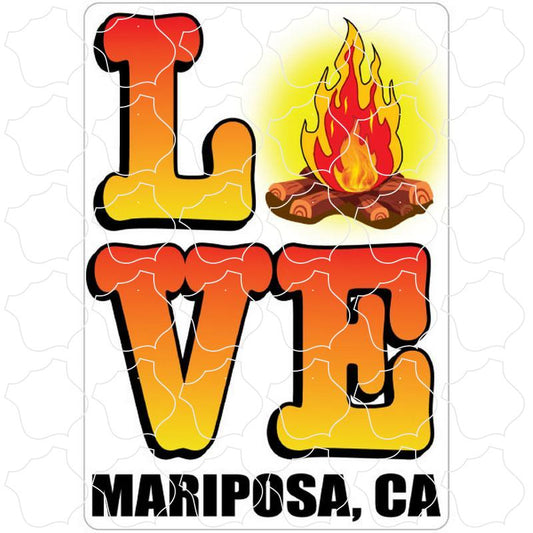 Love Campfire Mariposa, CA Love Campfire