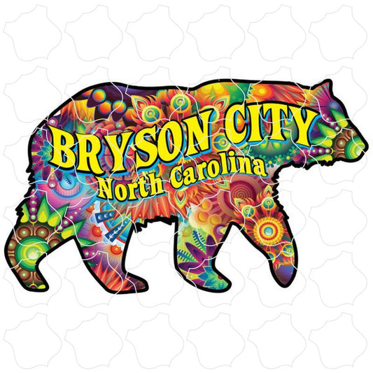 Psychedelic Bear Bryson City, NC Psychedelic Bear