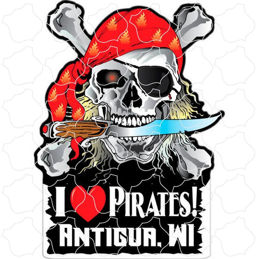 Antigua, WI I Heart Pirates