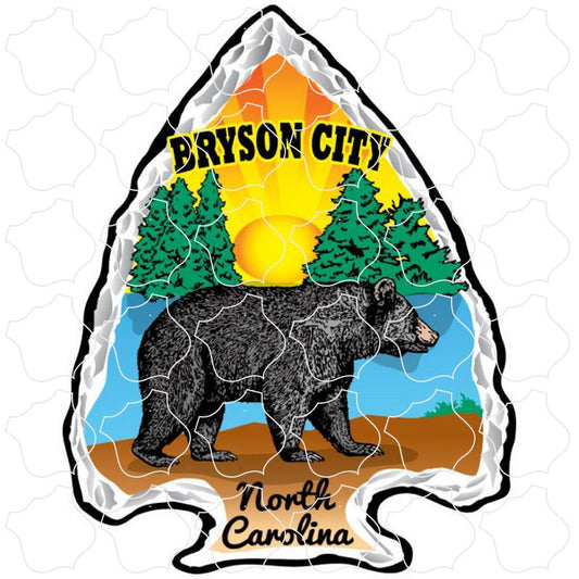 Bryson City, North Carolina Arrowhead Black Bear