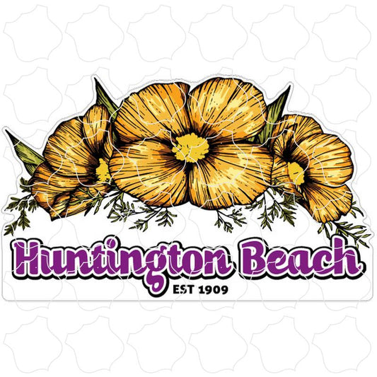 Huntington Beach Triple Poppies