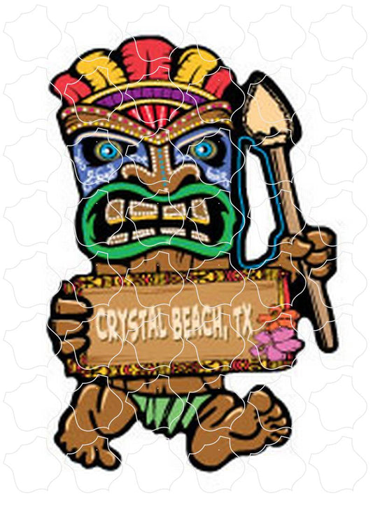 Crystal Beach, TX Tiki Guy