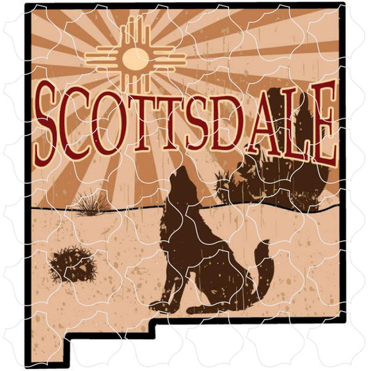 Scottsdale State Shape Coyote