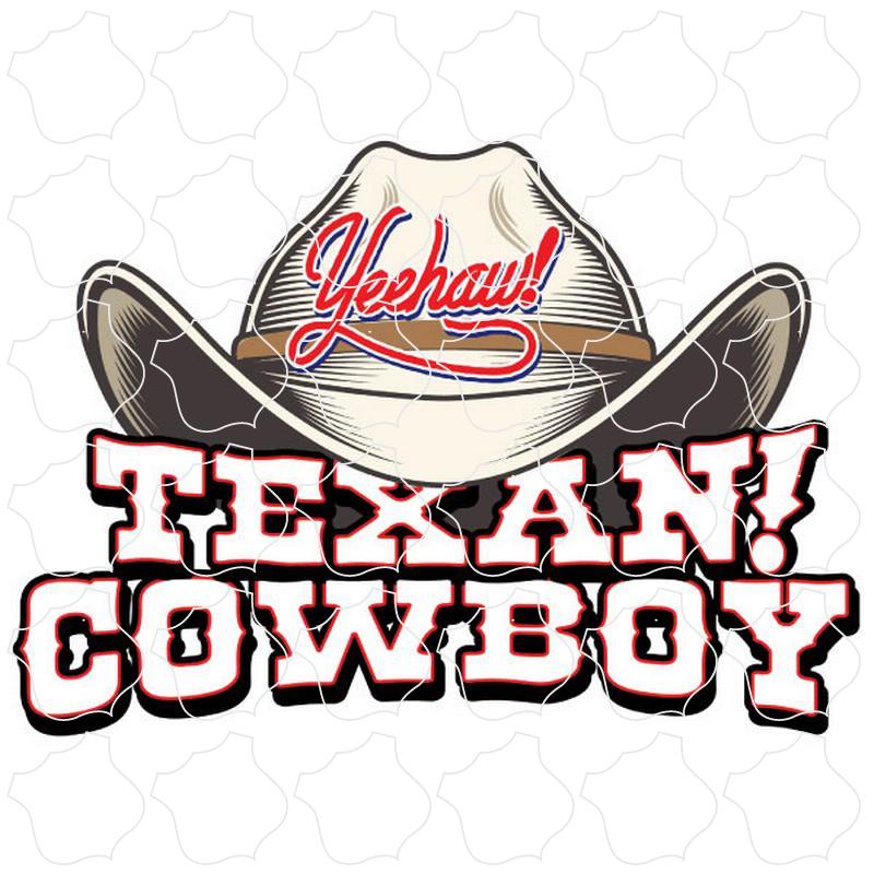 Texas Yeehaw Cowboy Hat