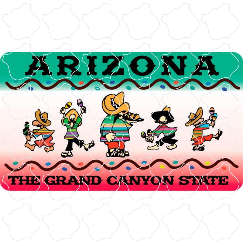 Arizona Mariachi Cartoon