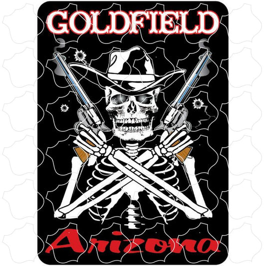 Goldfield, Arizona Skeleton Gunfighter