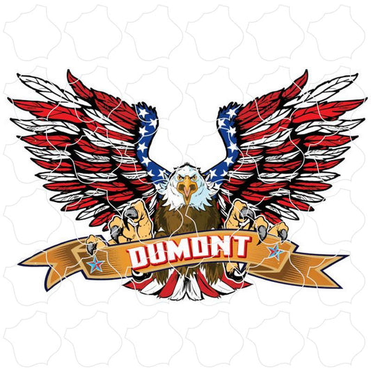 Dumont Red White and Blue Eagle