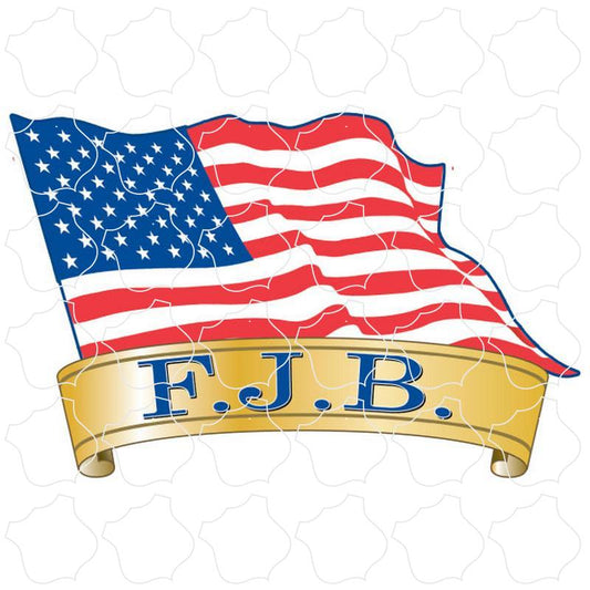 FJB Waving American Flag