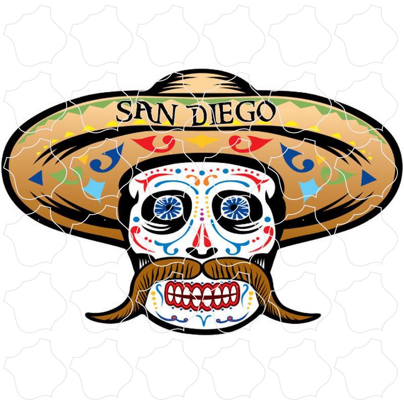 San Diego, CA Fu Man Chu Sugar Skull