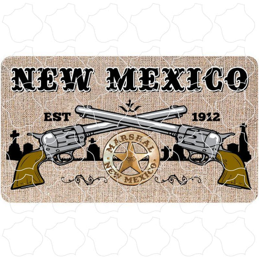 New Mexico Western Pistol Gravestones