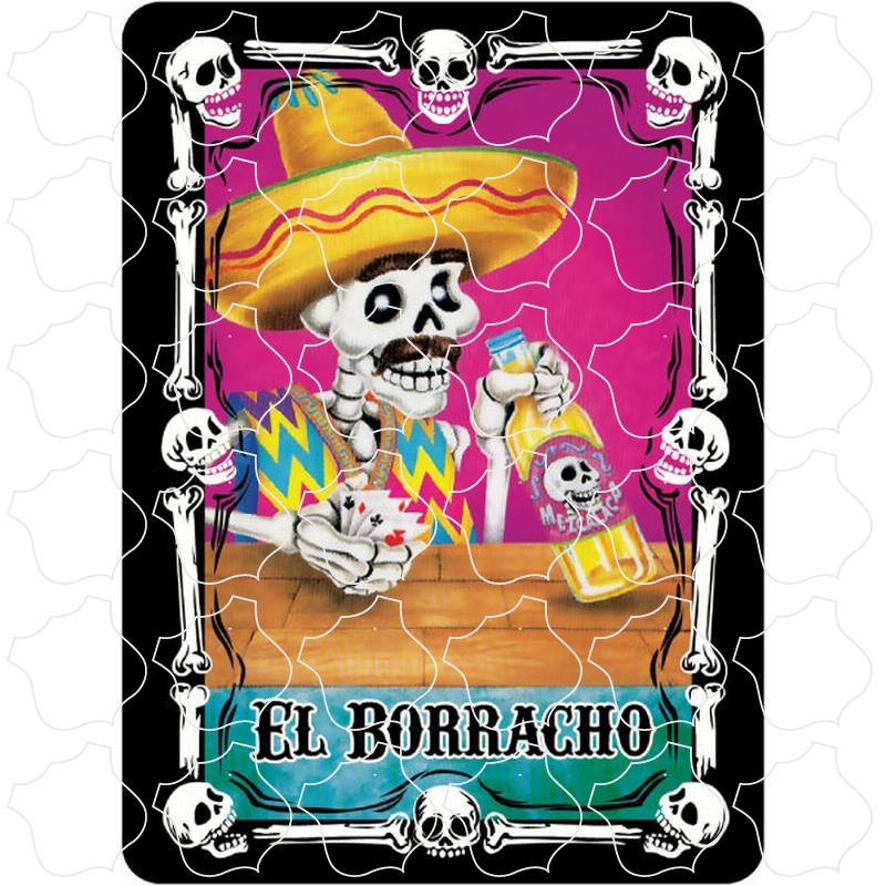 Novelty El Borracho Skeleton