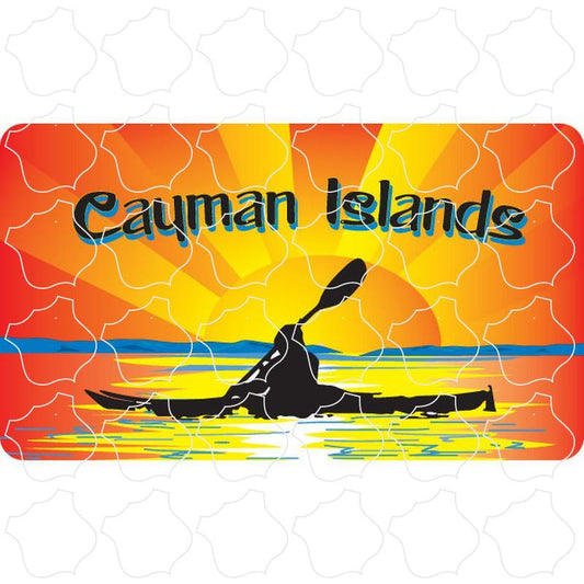 Cayman Islands Kayak Sunset