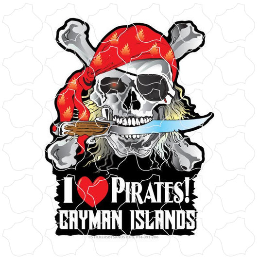 Cayman Islands I Love Pirates