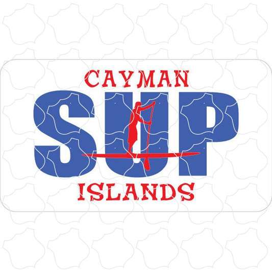 Cayman Islands Fat Letters