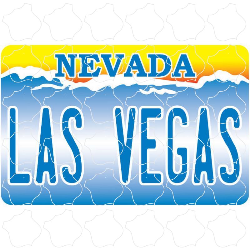 Las Vegas, NV Nevada License Plate