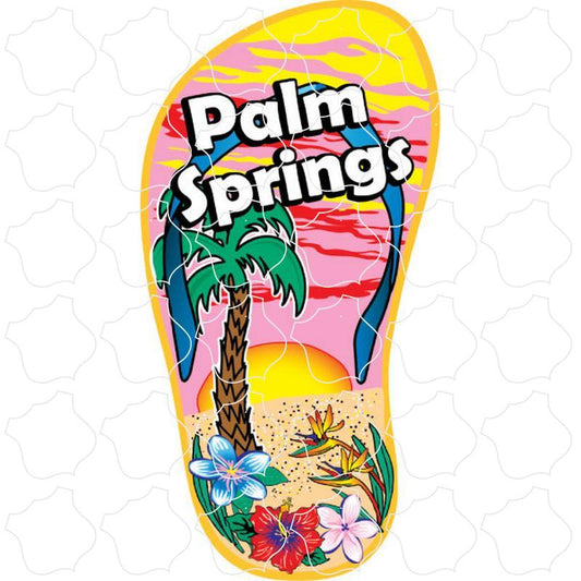 Single Palm Sun Flip Flop Palm Springs, CA Single Palm & Sun Flip Flop