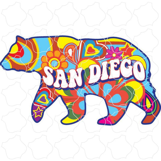 San Diego Hippie Bear