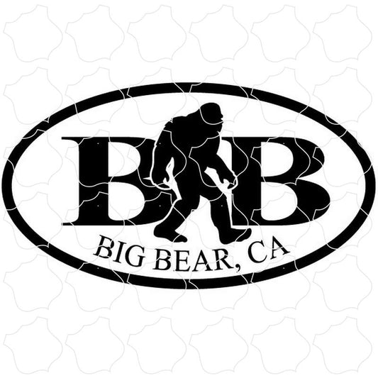 Big Bear, CA Bigfoot Euro Oval