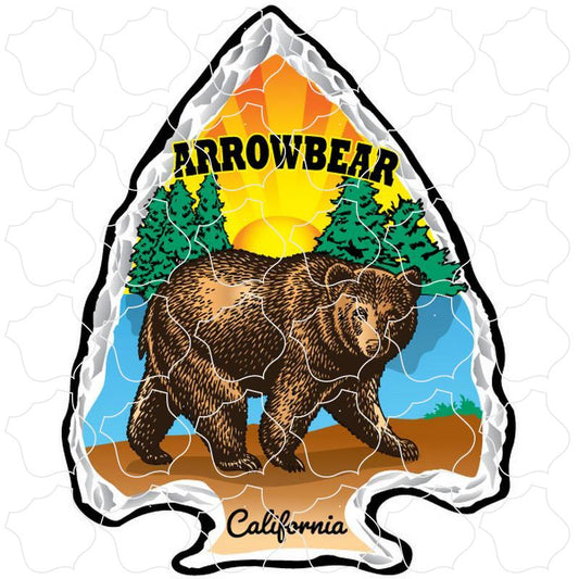 Arrowbear, California Brown Bear Arrowhead