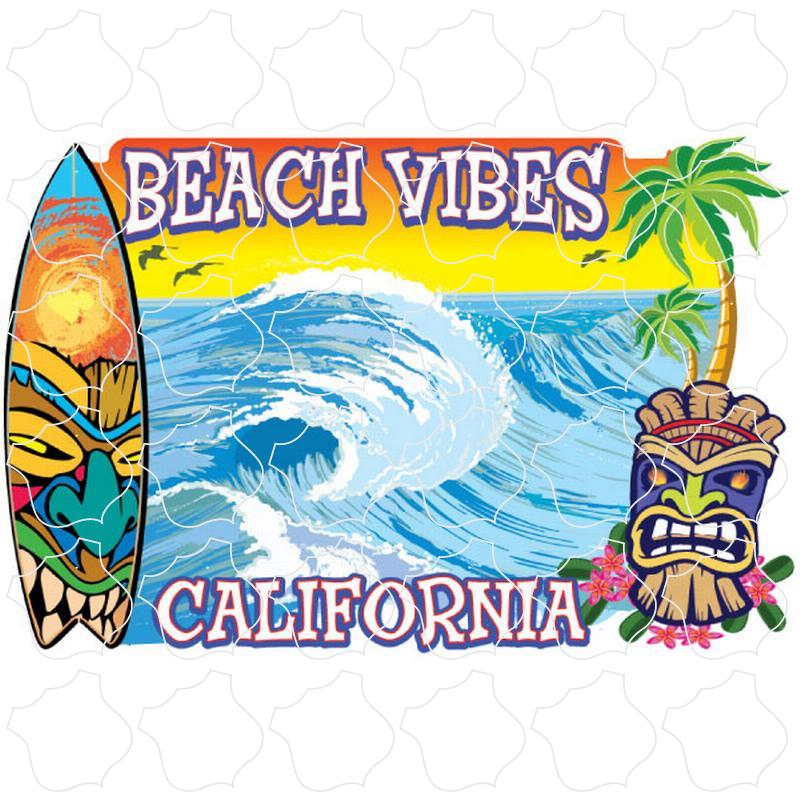 California Tiki Beach Vibes