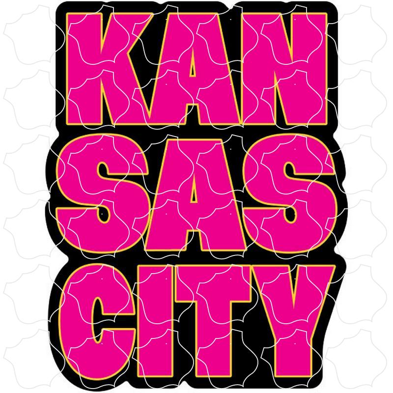 Hot Pink Block Letters Kansas City, MO Hot Pink Block Letters