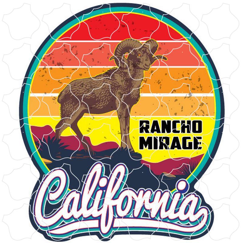 Rancho Mirage California Color Bar Ram