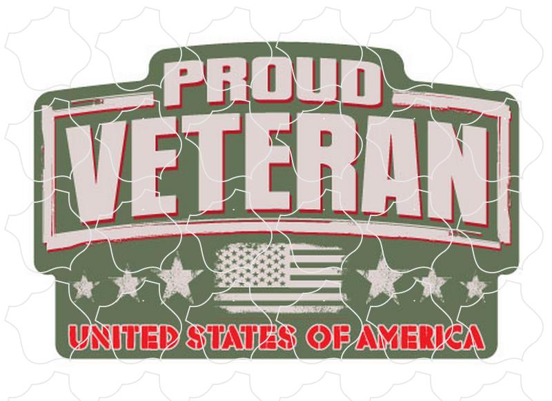 Novelty Proud Veteran